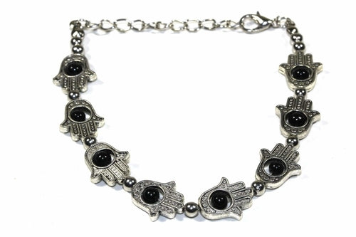 Bracelet main de Fatma — perles colorées – Fidussia (8)