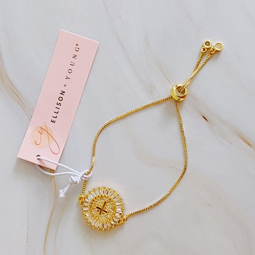 Bracelet croix coulissante – Fidussia (2)