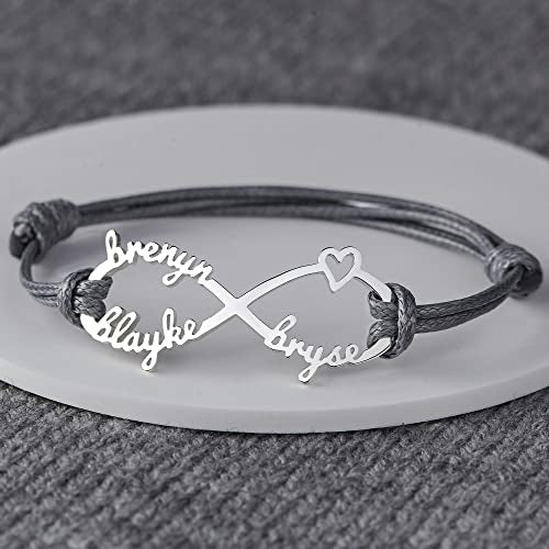 Bracelet maman infini — prénoms – Fidussia (5)