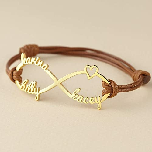 Bracelet maman infini — prénoms – Fidussia (2)