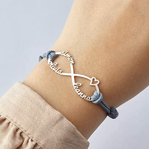 Bracelet maman infini — prénoms – Fidussia (4)