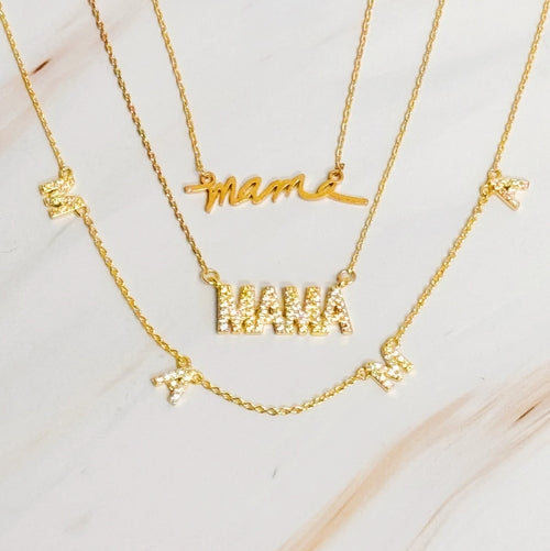 Collier « Maman » — éclat scintillant – Fidussia (4)