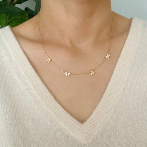 Collier « Maman » — éclat scintillant – Fidussia (3)