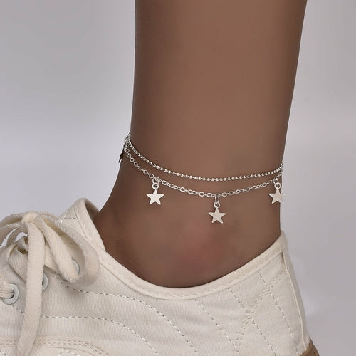 Bracelet de cheville étoile — bohème – Fidussia (6)