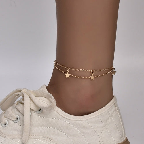 Bracelet de cheville étoile — bohème – Fidussia (5)