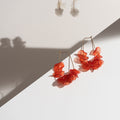 Boucles Leona — gouttes de corail – Fidussia