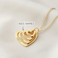 Collier cœur grand-maman — personnalisable – Fidussia