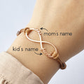 Bracelet maman infini — prénoms – Fidussia