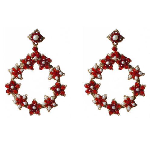 Boucles Granata — dentelle chiacchierino – Fidussia