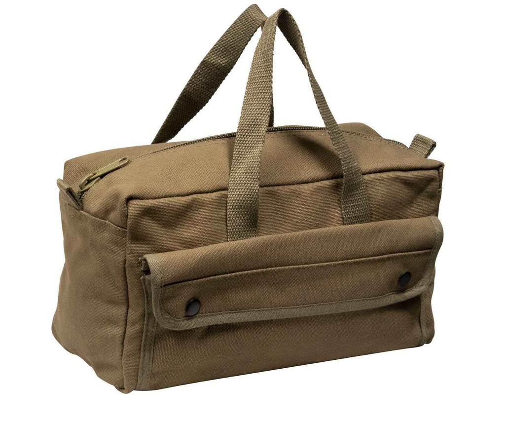 Sac à outils en toile — style militaire (19 po)