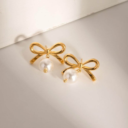 Boucles nœud perle — acier inox – Fidussia